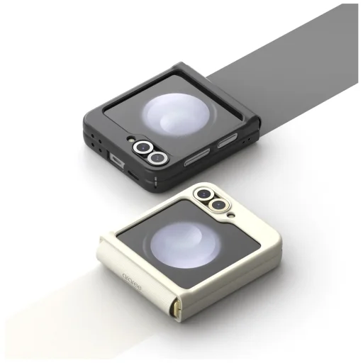 Samsung Galaxy Z Flip6 / Z Flip7 FE Araree Aero Flex M MagSafe krém tok - 6