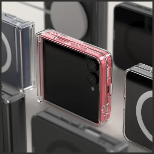 Samsung Galaxy Z Flip 7 Araree Duple 360 M MagSafe Qi2 tok átlátszó - 4