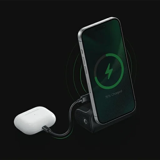 Magear MagCam Grip Beépített Power Bankkal Fekete MagSafe - 6