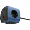 Cellline Power Socket Cube 6 az 1-ben 2500W USB/2xUSB-C 65W kék thumbnail