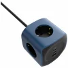 Cellline Power Socket Cube 6 az 1-ben 2500W USB/2xUSB-C 65W kék thumbnail