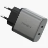 Energea Ampcharge GaN45 2xUSB-C PD/PPS/QC3.0 45W hálózati töltő - szürke thumbnail