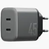Energea Ampcharge GaN45 2xUSB-C PD/PPS/QC3.0 45W hálózati töltő - szürke thumbnail