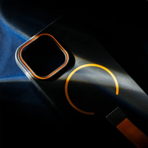 iPhone 13 6,1" Loop Thin Mag fekete tok - 6