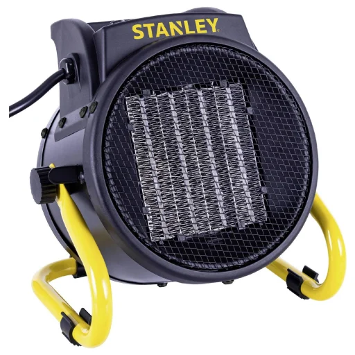 STANLEY SXJH002000E PTC fűtőtest, 2000 W, 2 fokozat, fém ház, termosztát, túlmelegedés elleni védelem - 2
