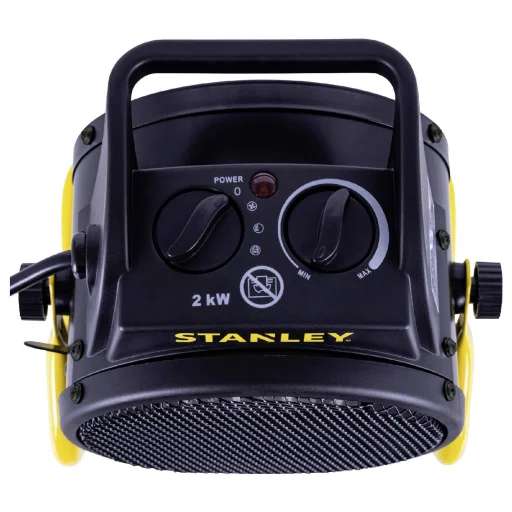 STANLEY SXJH002000E PTC fűtőtest, 2000 W, 2 fokozat, fém ház, termosztát, túlmelegedés elleni védelem - 5