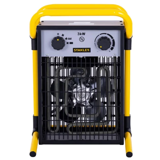 STANLEY SXJH203000E fűtőtest, 3000 W, 2 fokozat, fém ház, termosztát, IPX4 védelem, túlmelegedés elleni védelem - 3