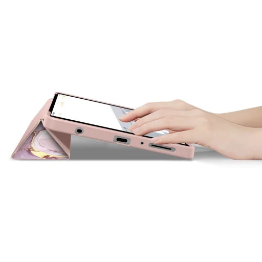 Samsung Galaxy Tab A9 / A11 8.7 X110 / X115 / X133 / X135 márvány tok - 6