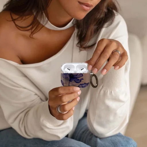 Apple AirPods Pro 1 / 2 Tech-protect Lamano Bársony Éjszaka tok - 7