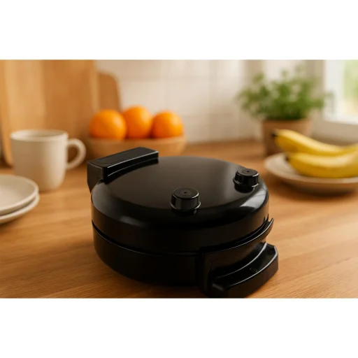 Huslog Kerek gofrisütő 1200W - 6