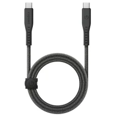 Energea Flow USB-C - USB-C kábel 1.5m Fekete 240W 5A PD Gyors Töltés