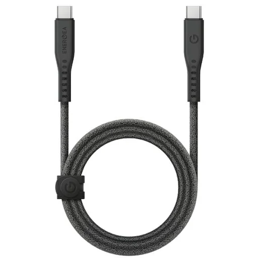 Energea Flow USB-C - USB-C kábel 1.5m Fekete 240W 5A PD Gyors Töltés - 1