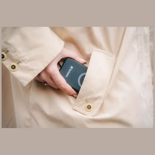 Verbatim Vezeték nélküli Mágneses Power Bank 'n' Go 15W 5000mAh fekete 32240 - 5