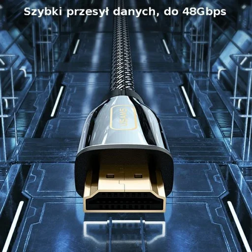 HDMI - HDMI 2.1 U67 3m 8K fekete Ultra HD - 7