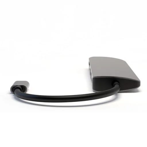 4smarts HUB 6 az 1-ben DeX Funkció 2xUSB-A 3.0/USB-C/HDMI/SD/MicroSD szürke 468782 - 4