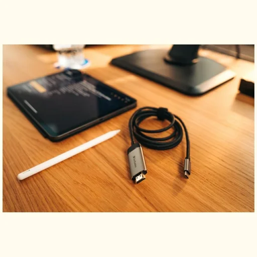 USB-C - HDMI 4K Adapter Verbatim 1,5m alumínium - 4