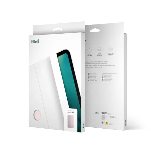 Apple iPad Pro 11 2024 Etteri világos rózsaszín tok - 9