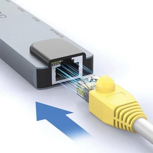 Araree Multi Hub 8w1 AM81 fekete AR60-01379A - 4