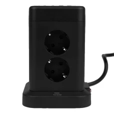 Huslog függőleges hosszabbító USB-vel