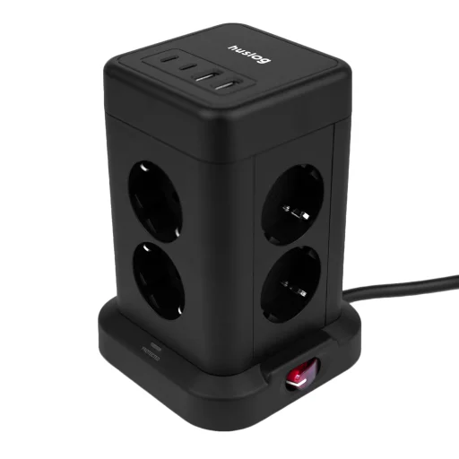 Huslog függőleges hosszabbító USB-vel - 6