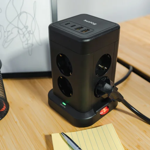 Huslog függőleges hosszabbító USB-vel - 17