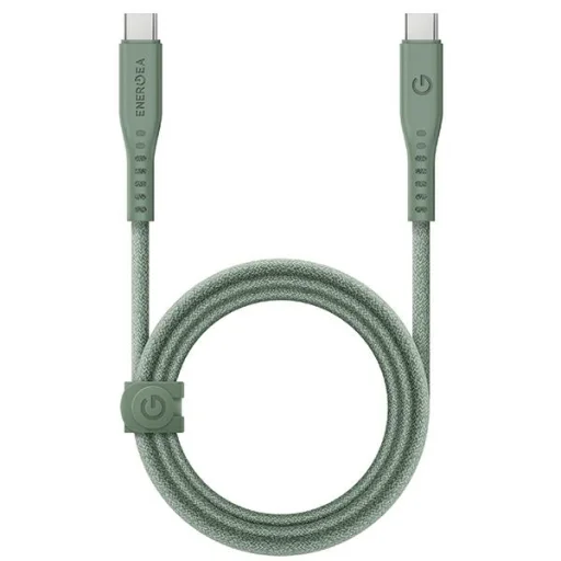 ENERGEA Flow USB-C - USB-C kábel 1.5m Zöld 240W 5A PD Gyors Töltés - 1
