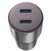 ENERGEA Alu Drive D60 2xUSB-C PD-PPS 66W acél autós töltő thumbnail