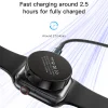 Apple Watch Yesido - Wireless Charger (DS18) - Hordozható, Cinkötvözet, 2.5W - Fekete thumbnail