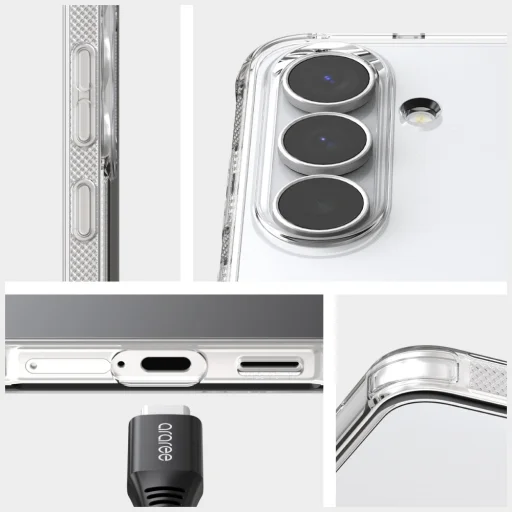 Samsung Galaxy S25 FE Araree Flexield tok átlátszó - 5