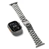 Apple Watch 8 / 9 / 10 / 11 / SE / Ultra (44 / 45 / 46 / 49 mm) Ringke Metal One Air Ezüst szíj