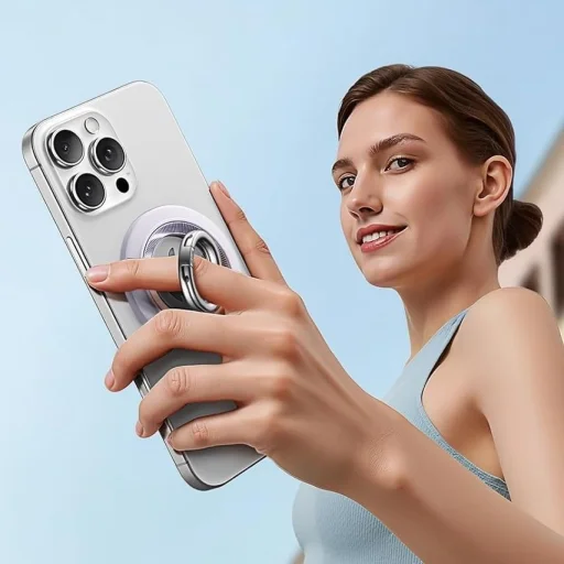 iPhone 15 Pro Max Lila Esr Magnetic 360 Halolock Magsafe Phone Ring - 5