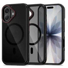 iPhone 17 Tech-Protect MagHybrid Magsafe Fekete/Piros tok