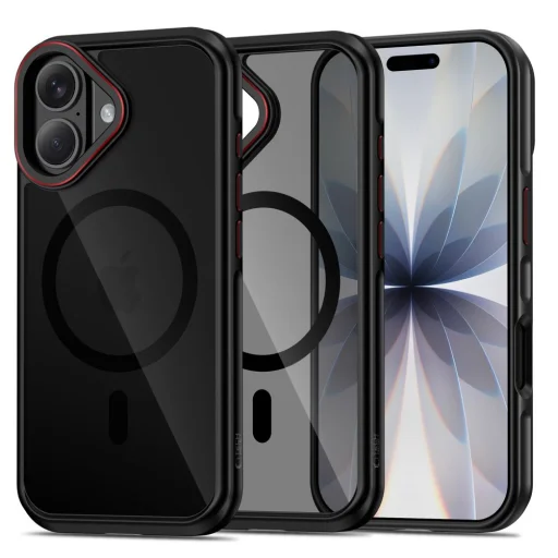 iPhone 17 Tech-Protect MagHybrid Magsafe Fekete/Piros tok - 1