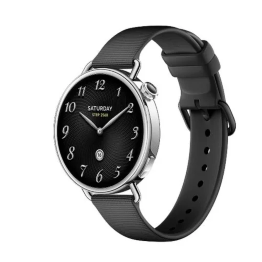Xiaomi Watch S4 41 mm Fekete Fluorgumi Szíj EU BHR07VRGL - 1