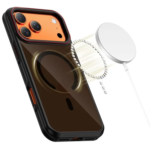 iPhone 17 Pro Tech-protect Maghybrid Magsafe tok Fekete/piros - 3