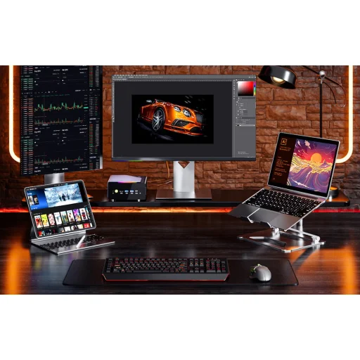 MINI PC GMKtec K12 Ryzen 7 H 16GB 255 32GB RAM + 1TB SSD WIN 11 Pro - 8