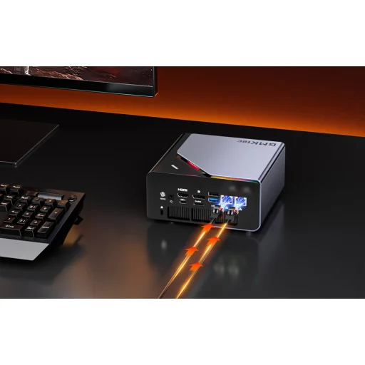 MINI PC GMKtec K12 Ryzen 7 H 16GB 255 32GB RAM + 1TB SSD WIN 11 Pro - 9