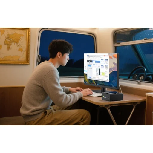 MINI PC GMKtec K12 Ryzen 7 H 16GB 255 32GB RAM + 1TB SSD WIN 11 Pro - 5