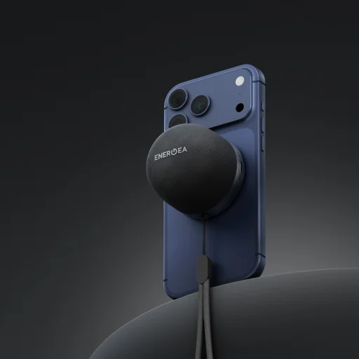 Energea MagAudio Go MagSafe Bluetooth Hangszóró pánttal, pisztolyszürke - 5