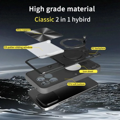 Xiaomi 15T Kék Techsuit CamGuard Pro tok - 5