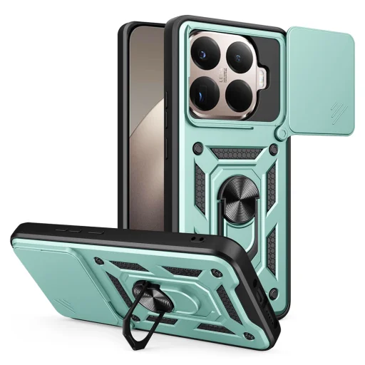 Xiaomi 15T Pro Techsuit CamShield Series - Zöld tok - 1