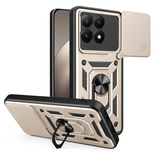 Xiaomi 15T Techsuit CamShield Series - Arany tok - 1