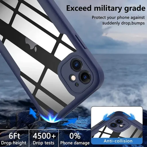  Techsuit - ColorVerse 360 MagSafe Széria + Képernyővédő - iPhone 14 Pro - Rózsaszín tok - 4