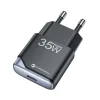 Forcell F-Energy Ultra Slim GaN III hálózati töltő, USB-C, PD/QC4.0, 3A/35 W, fekete (B135101-E)