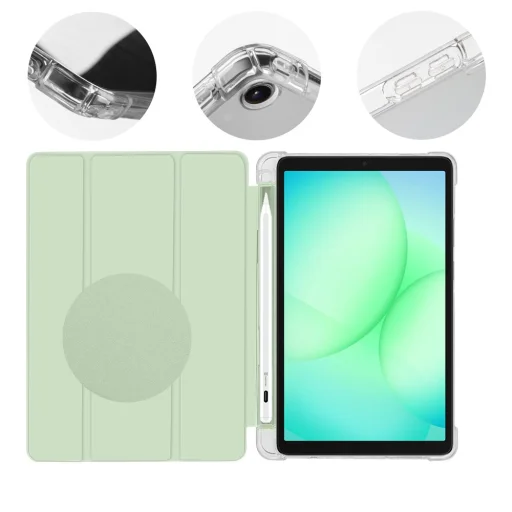 OBAL:ME MistyTab fliptok Samsung Galaxy Tab A11/A9 Light Green - 2