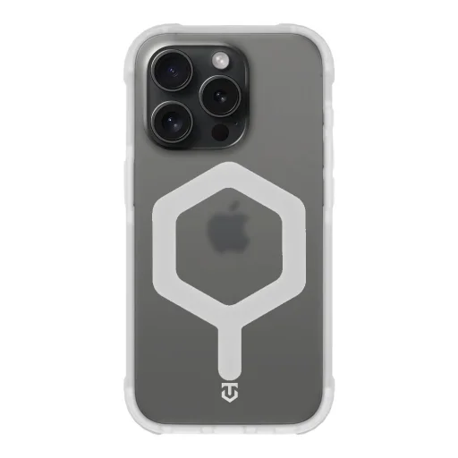 Tactical MagForce Hexagon Cover for Apple iPhone 15 Pro T-White - 1
