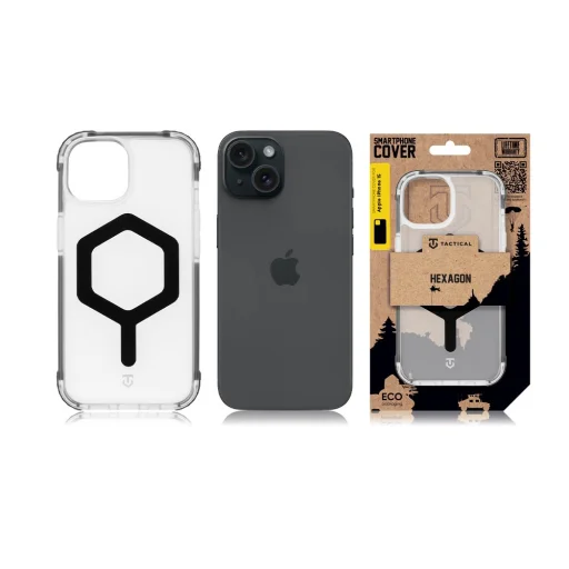 Tactical MagForce Hexagon tok Apple iPhone 15 T-Black - 6