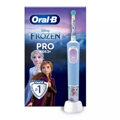 Oral-B Elektromos Fogkefe Vitality Pro 103 Gyerekeknek Jégvarázs Kiadás Kék EU - 1