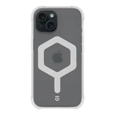 Tactical MagForce Hexagon Cover for Apple iPhone 15 T-White