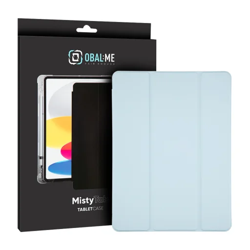 OBAL:ME MistyTab fliptok Samsung Galaxy Tab S10 Lite/S9/S9 FE/S10 FE világoskék - 5